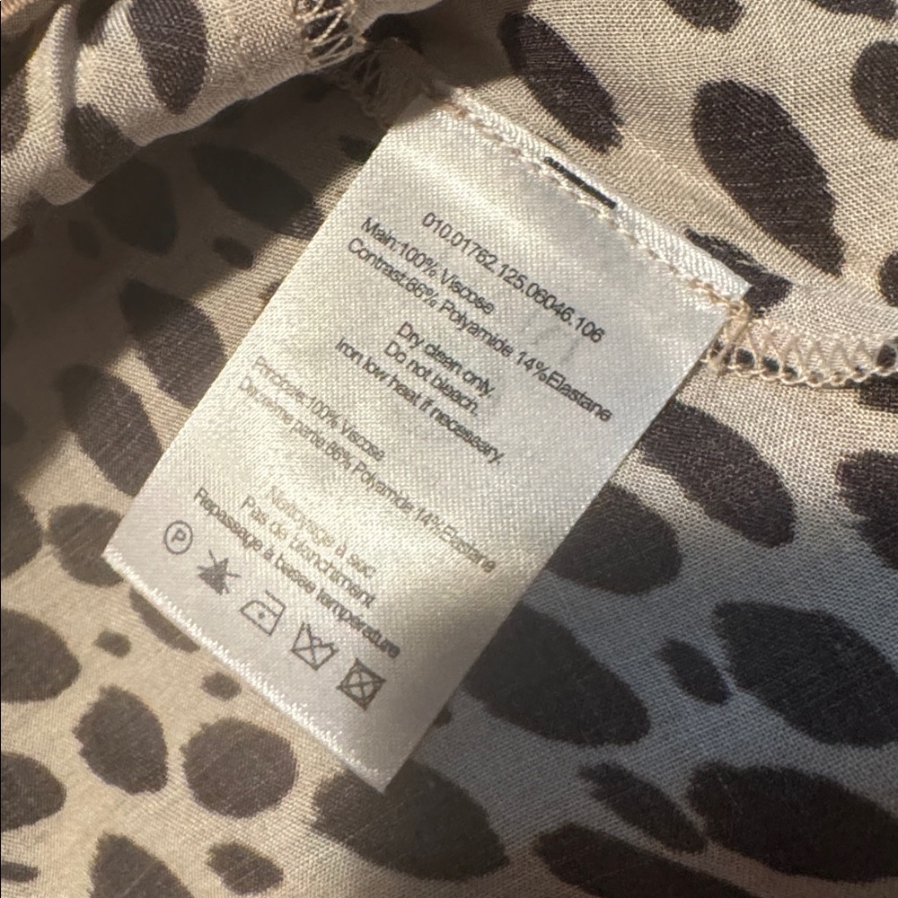 🐆 RIXO Clarice Leopard Dress NWT - Picture 8 of 8